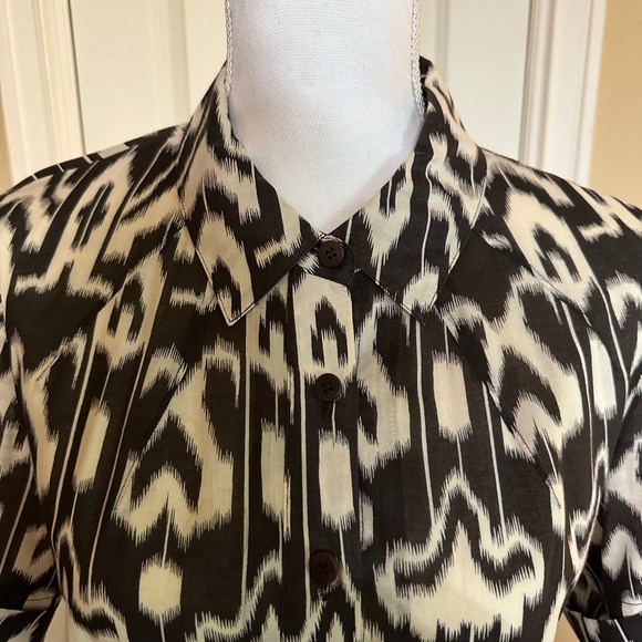 Short-sleeve shirt Dress Size 8 by Talbot's - Picture 2 of 9